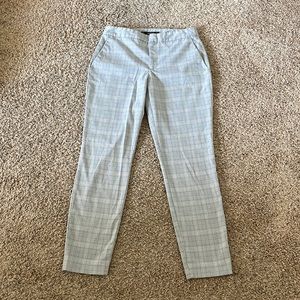 Zara Women’s Gray Plaid Suit Pants Size 2